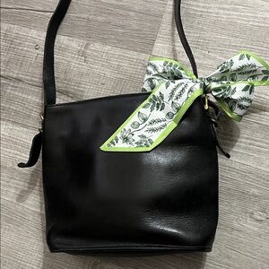 Coach Black Leather Bag